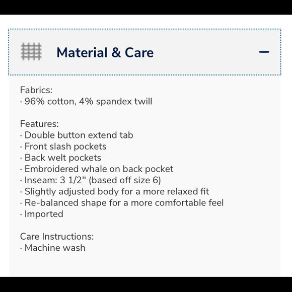 Vineyard Vines Dayboat Shorts NWT White size 8, 3 1/2” Inseam. - Picture 7 of 8